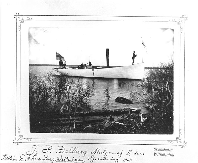 Malgomaj II just sjösatt den 3/5 1903.