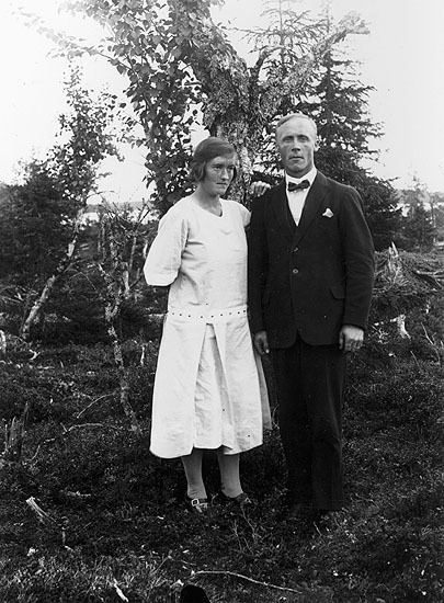 Nora och Mauritz Vestermark, 1925-26.