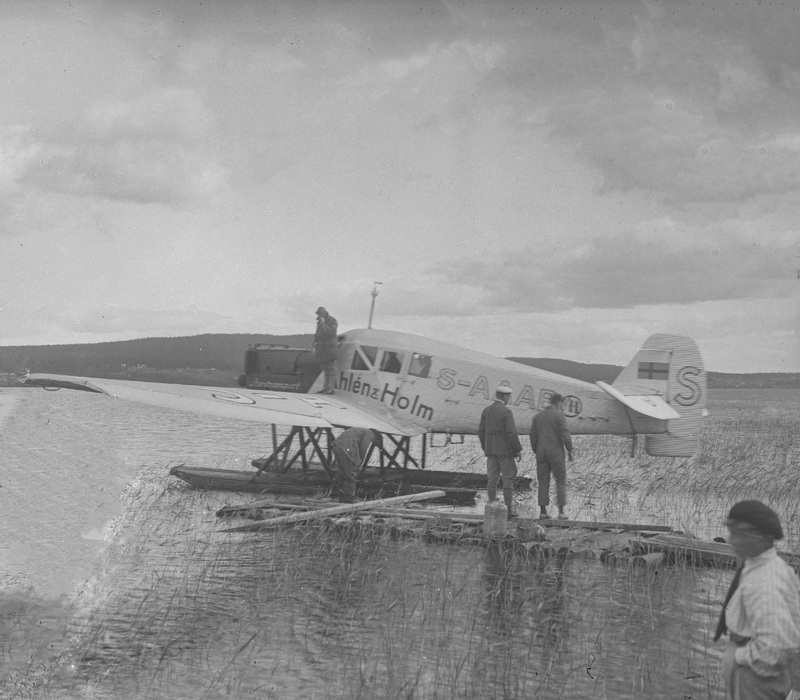 Rundflygningar i Storuman 1925- eller 26.