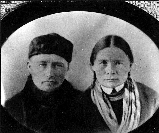 Anna-Maria Sjulsson, 1854-1929 och Johannes Sju...