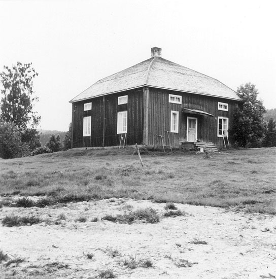 Manbyggnad bygd av pastor Lindahl i Åsele.