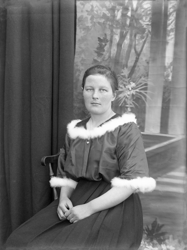 Olga Rönnholm, dotter till Rubert Rönnholm.