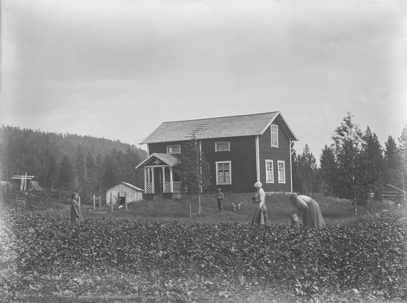 Albert Johanssons stuga i Karlsgård.