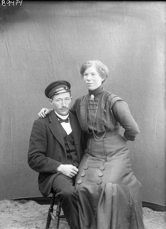 Hugo och Anna Forsberg, Bräskafors född Linder.