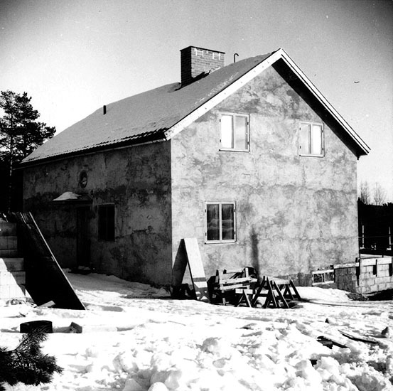 Hugo Edlunds hus i Vilhelmina.
