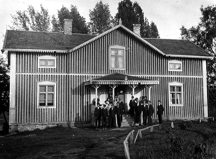 Isak Olofssons gård i Bjurfors, 26 Juli 1925.