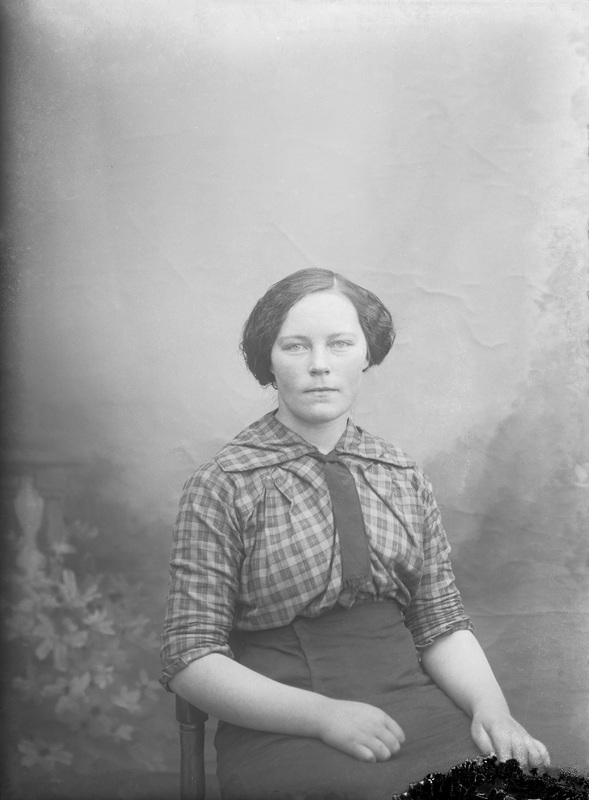 Porträtt av en okänd kvinna.