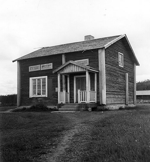 Manfred Sjödins manbyggnad. Foto från nordost.