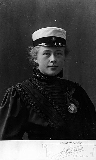 Magister Gertrud Larsson.