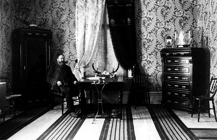 Omkring 1905. Jägmästare Albin Ekman. Jägmästar...