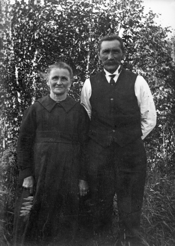 Jakob Persson med fru. Edla Hörnbergs föräldrar