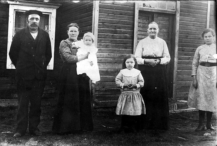 Familjen Leonard Herkules, Gammelgården, Ragunda.