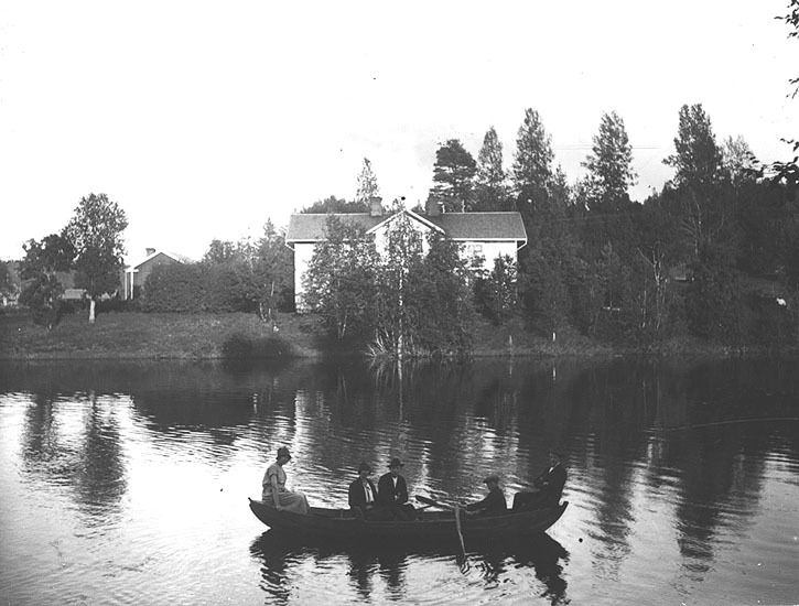 Häradsdomare Bäckmans gård vid Öreälven.