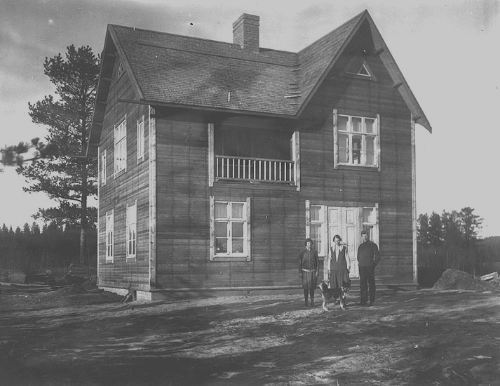 Göran Karlssons gård i Agnäs 1930-talet.