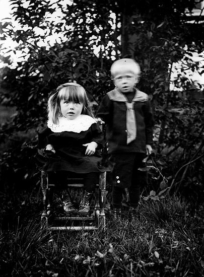 Agnes och Almar Andersson Lidsjön, föräldrarna ...