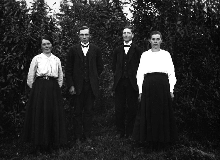 Från vänster; Lundström, Villvattnet, Petrus Ol...