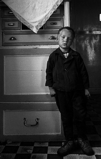 Per-Erik Mårtensson, 4 år. Fotograferad vid sän...