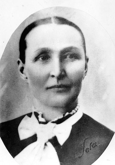Clara Johanna Larsdotter från Holmvattnet född ...