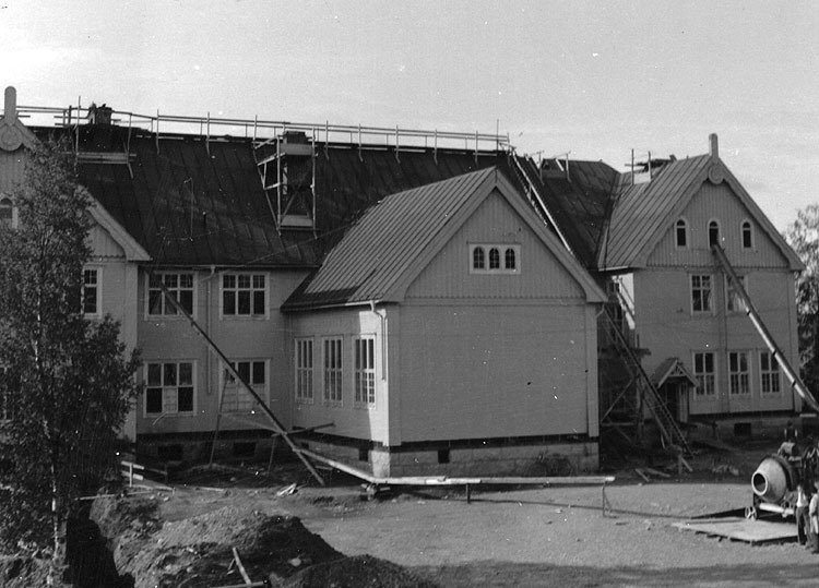 Volgsjö skola. Renovering ca 1952 (?)