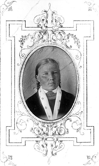 Anna-Stina Fjällström, 1863-1920. Hon var gift ...