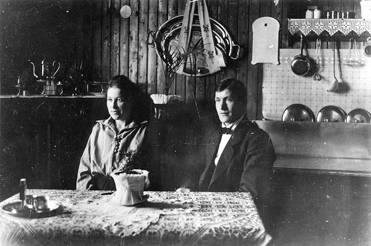 Linnea Molin och Nikanor Söderqvist.