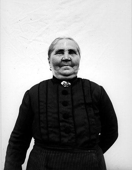 Eva Olofsson, Gottland, mor till fotografen.