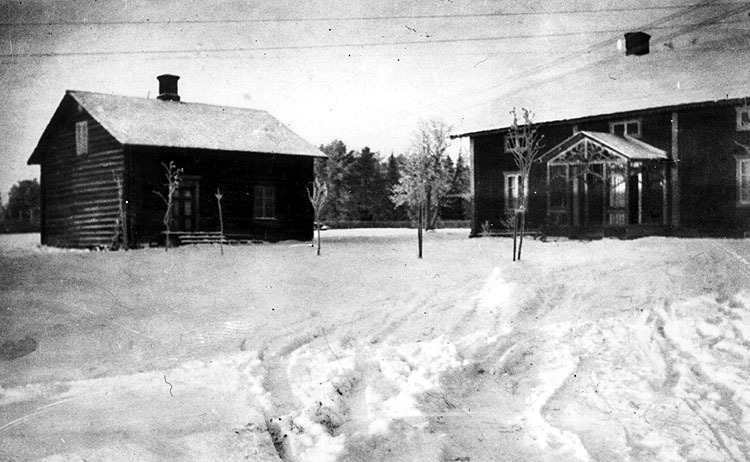 Hugo Nilssons gård, Holmsele, Fredrika 1930 - t...