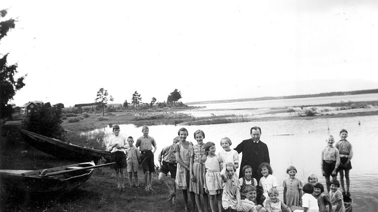 Barnkoloni sommaren 1939.
