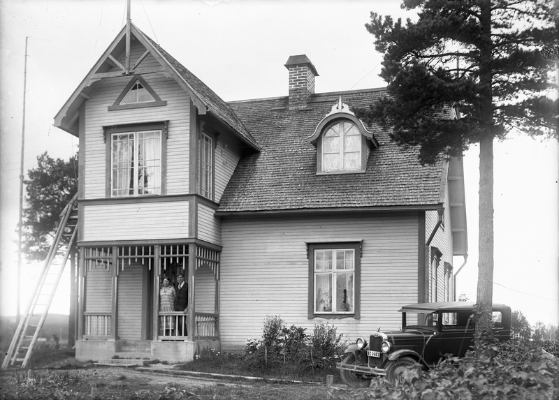 Albin Erikssons hus senare köpt av Bergmans.
