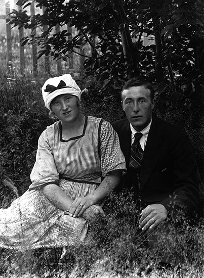 Ingeborg och Hjalmar Davidius Persson, Skansholm.