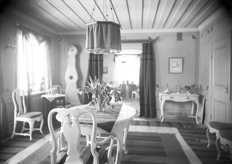 Helge Josefssons matsal. Helge Josefssons villa...
