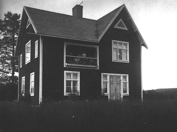 Erik Nordströms gård i Agnäs 1930.