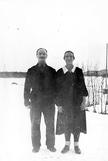 Arvid och Gerda Brändström, Östansjö.