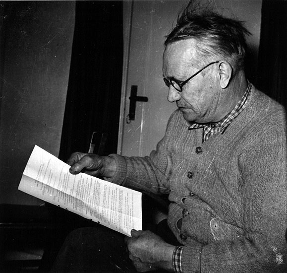 Hemäg. J.O. Skoglund, Skog, 1953.
