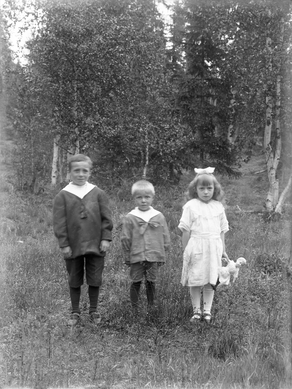 Syskonen Hjukström, barn till Frans och Amanda ...