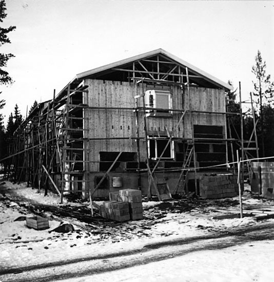 Riksbygge nummer 1 i Vilhelmina, 1944.