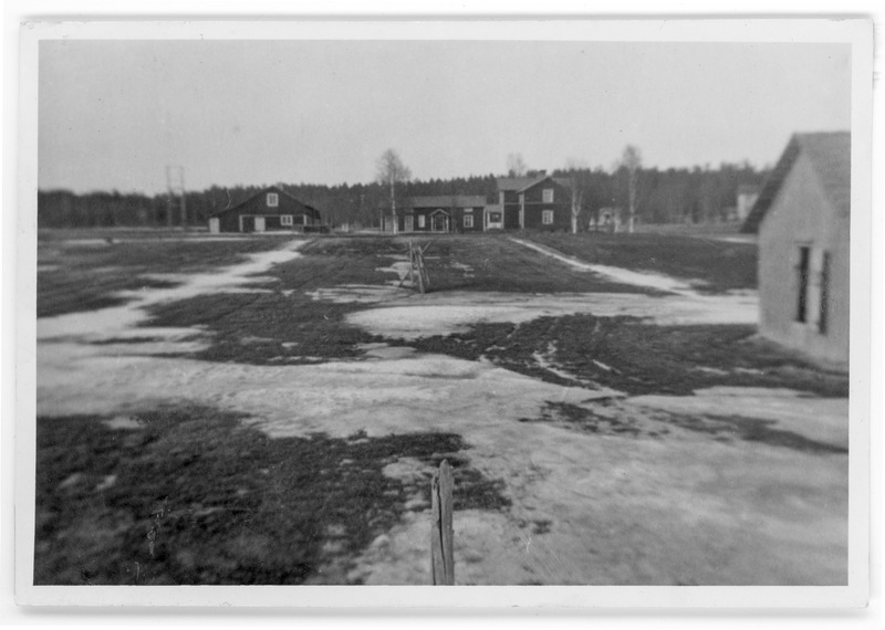 Siklunds gård fotograferad i mitten på 1950-talet.