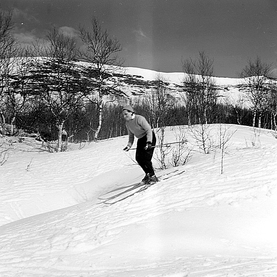 Karin Lindgren, påsken 1960.