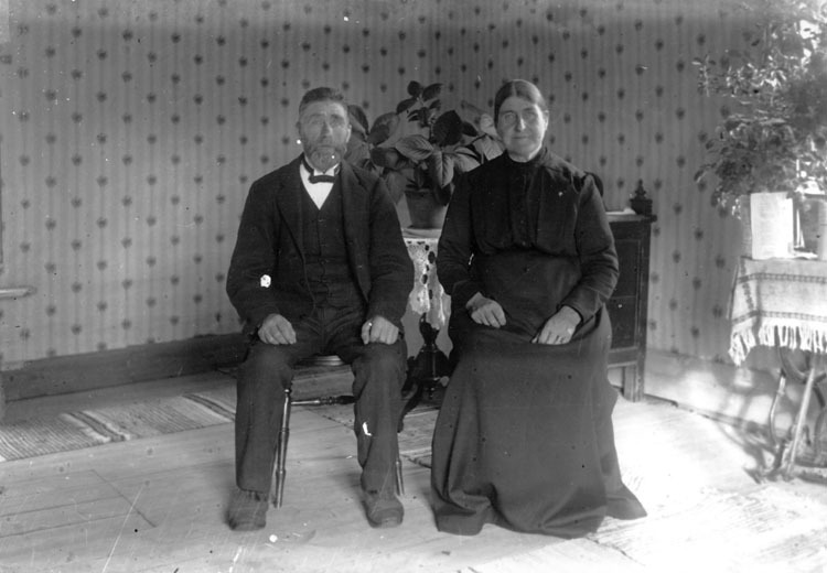Olov Ågren, Balåker och hans fru Lovisa, född N...