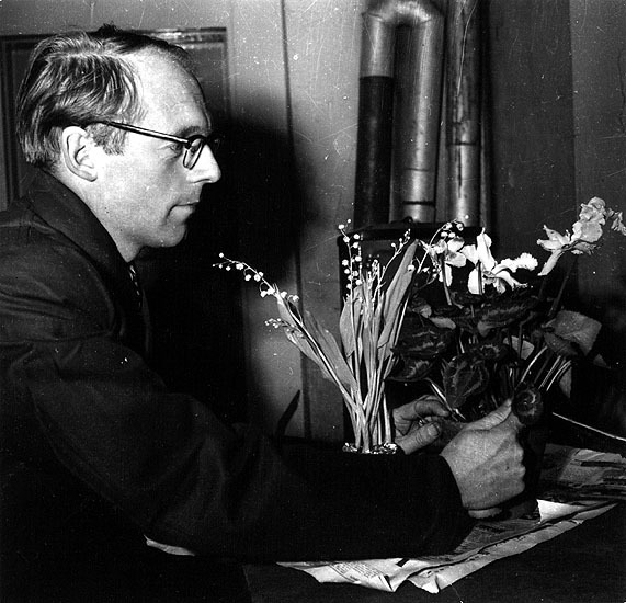 Blomsterhandlare Curt Carlsson, Vilhelmina.