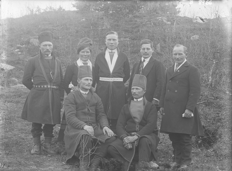 Styrelsen i Sorsele Lappförening 1918. Enligt p...