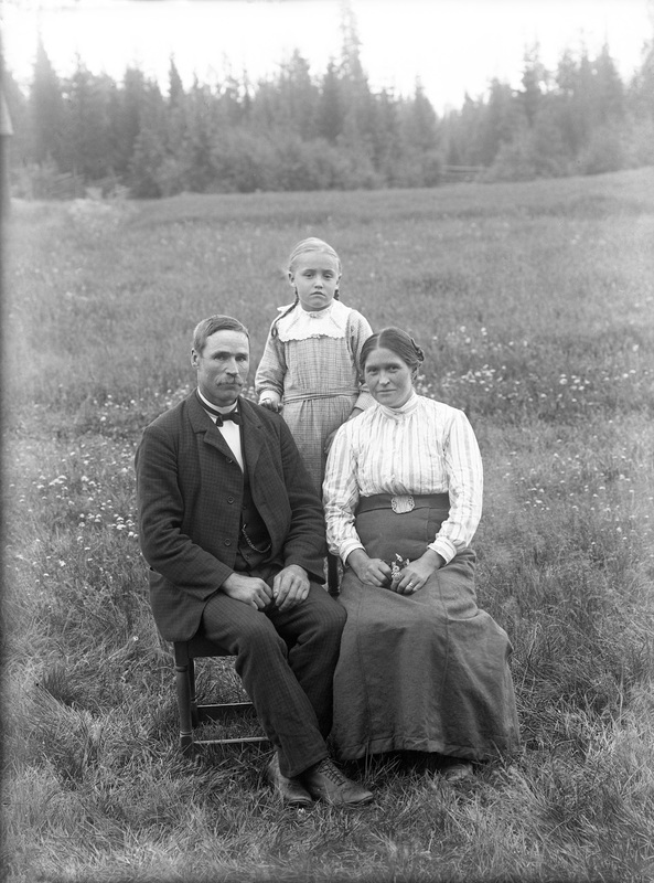 Från vänster: Janne, Ida  och dottern Agda Lind...