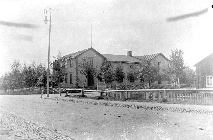 Kvarteret Sandåkern. Umeå härads tingshus 1895....