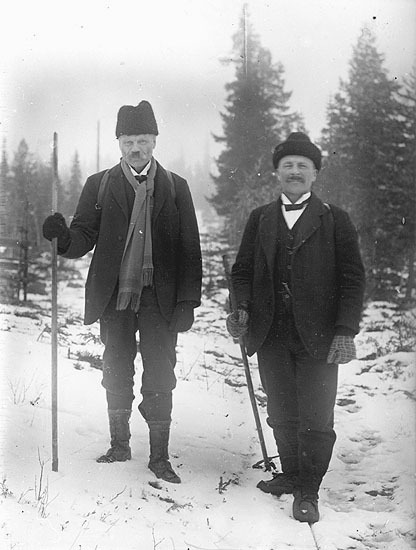 Predikanterna Sparrman och Olofsson.