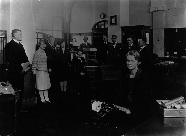 Postkontoret 1928.