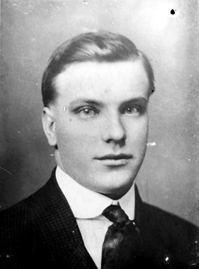 Johan Emil Pettersson, född i Bygdsiljum 1896.