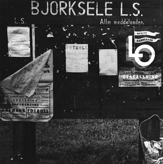 Anslagstavla för Björksele LS (Lokal Samorganis...