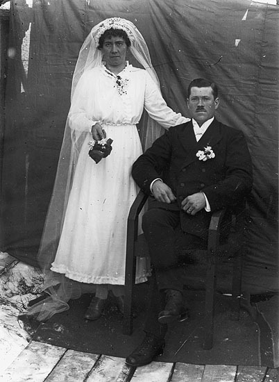 Linda och Algot Lundmarks bröllop, Kokträsk.
