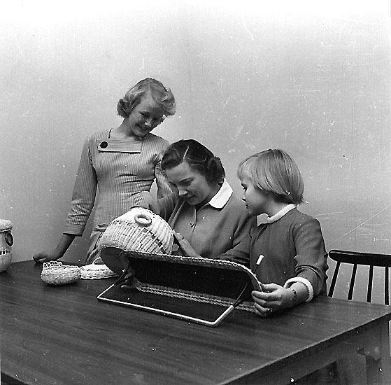 Fritidskurs i Vilhelmina, 1957.