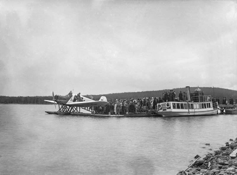 Rundflygningar i Storuman 1925- eller 26.